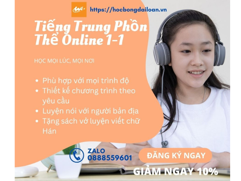 Gia Sư Tiếng Trung Phồn Thể Online 1-1